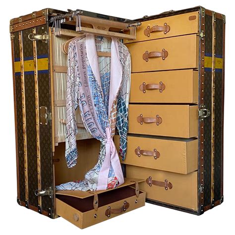 louis vuitton trunk hardware|Louis Vuitton wardrobe trunk.